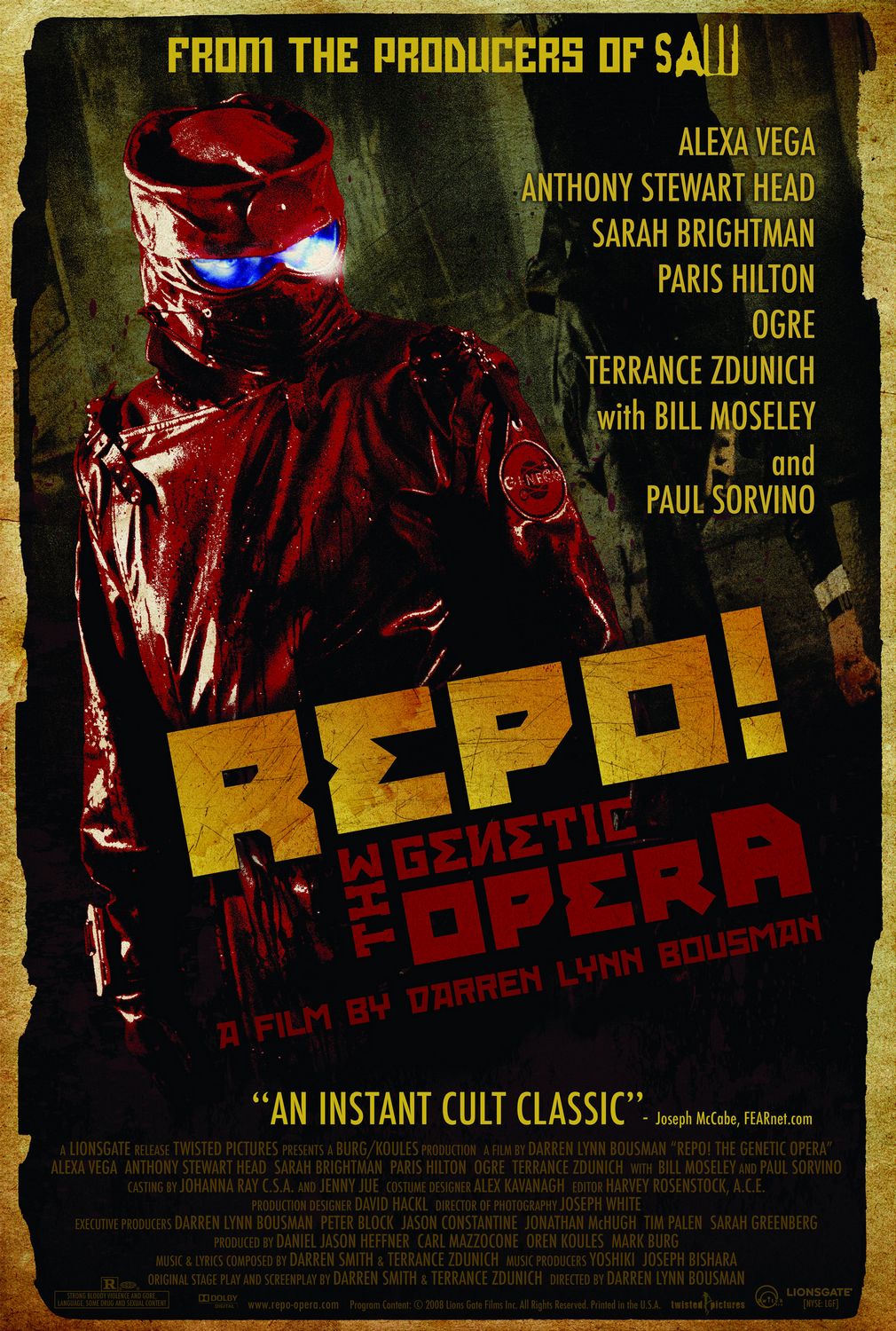 Repo! The Genetic Opera movie poster