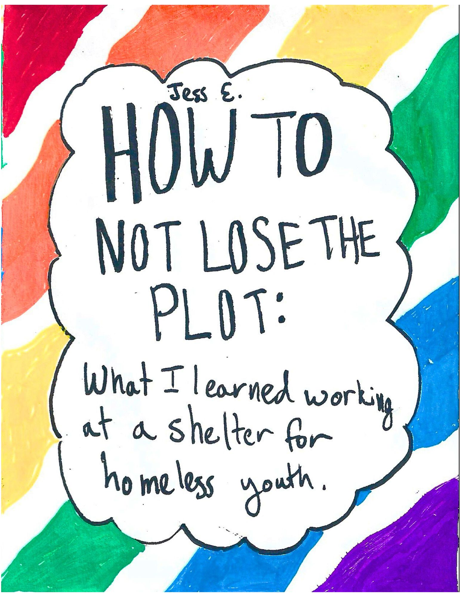 The cover of How to not lose the plot