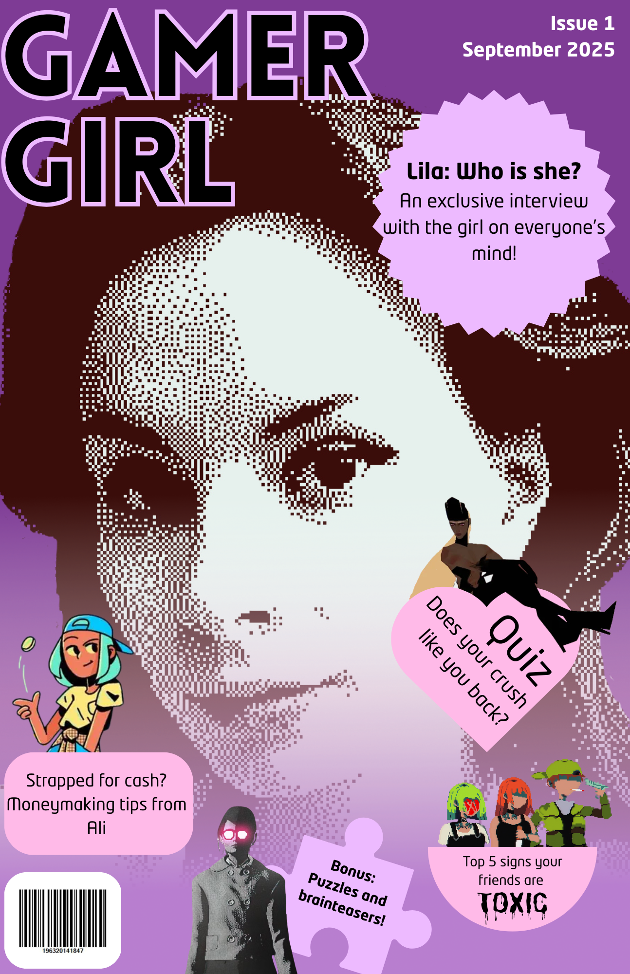 The cover of Gamer Girl: Issue 1